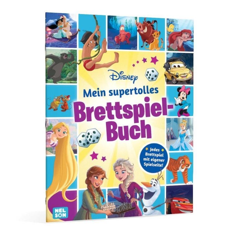 Produktbild: Disney Kreative Besch&auml;ftigung: Mein supertolles Brettspiel-Buch