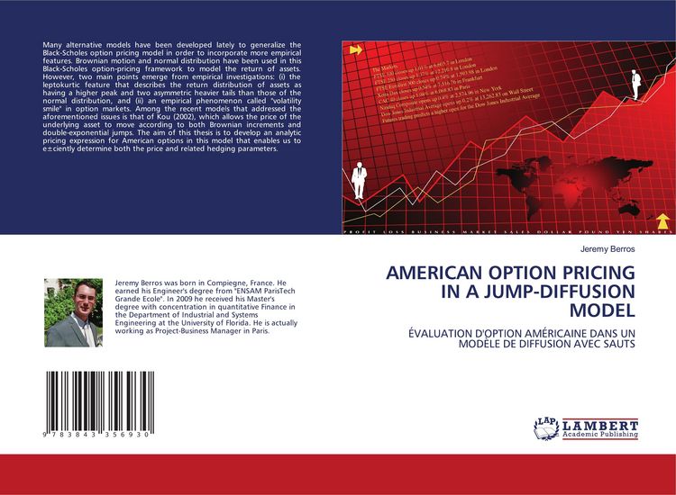 Produktbild: AMERICAN OPTION PRICING IN A JUMP-DIFFUSION MODEL