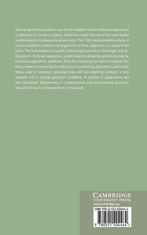 Produktbild: Intersection and Decomposition Algorithms for Planar Arrangements