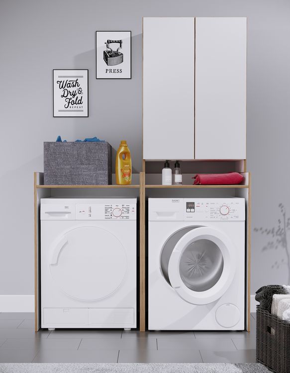 Produktbild: &Uuml;berbauschrank Waschmaschine &Uuml;berbau Rislo