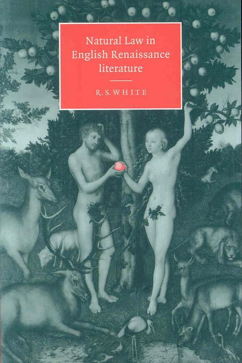Produktbild: Natural Law in English Renaissance Literature