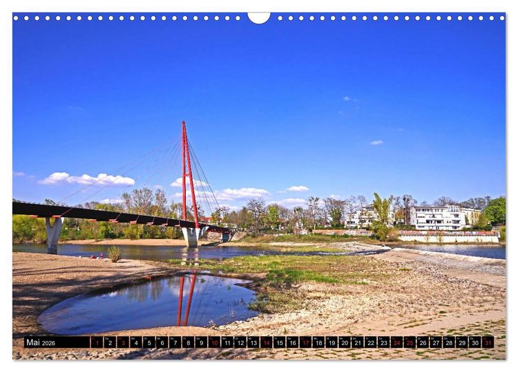 Produktbild: Fr&uuml;hling in Magdeburg (Wandkalender 2026 DIN A3 quer), CALVENDO Monatskalender