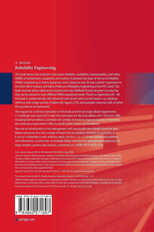 Produktbild: Reliability Engineering