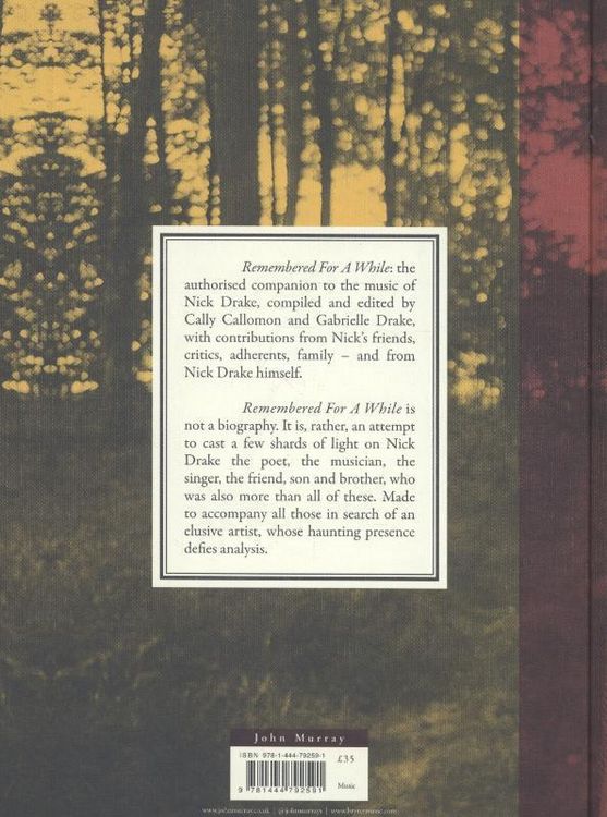 Produktbild: Remembered for a While
