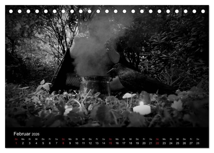 Produktbild: Hexen (Tischkalender 2026 DIN A5 quer), CALVENDO Monatskalender