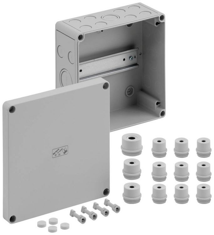 Produktbild: Spelsberg RK 4/18-L Reihenklemmen-Geh&auml;use 182 x 180 x 90 Polystyrol (EPS) Grau 1St.