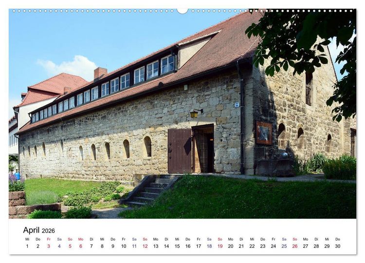 Produktbild: Solbad an der Saale - Bad K&ouml;sen (hochwertiger Premium Wandkalender 2026 DIN A2 quer), Kunstdruck in Hochglanz