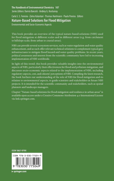 Produktbild: Nature-Based Solutions for Flood Mitigation