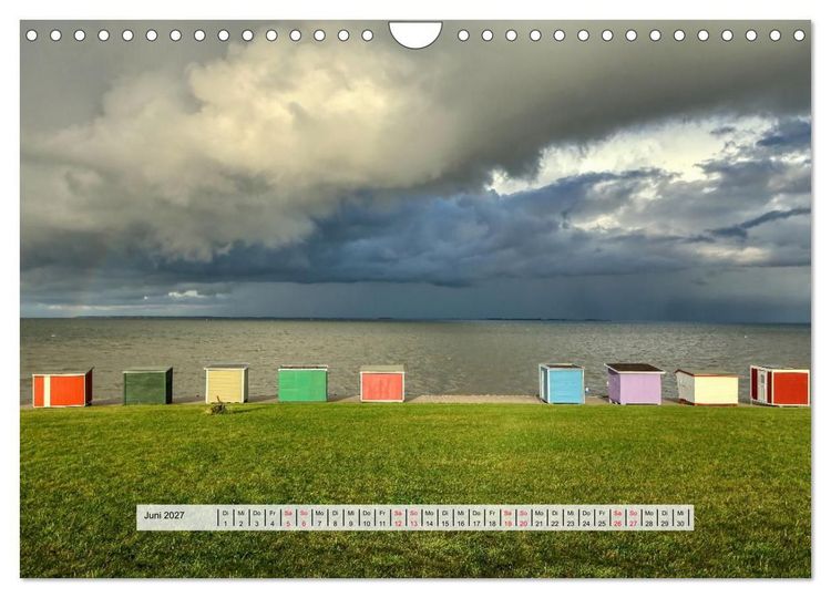 Produktbild: K&uuml;stenzauber Nordfriesland (Wandkalender 2027 DIN A4 quer), CALVENDO Monatskalender