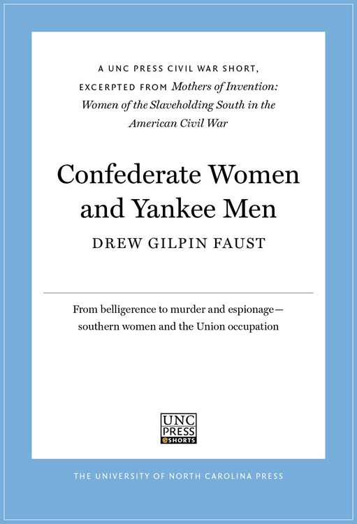 Produktbild: Confederate Women and Yankee Men