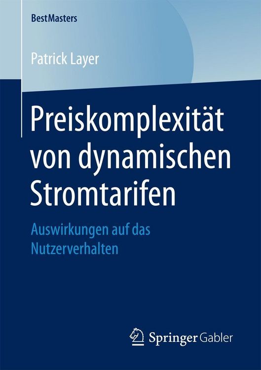 Produktbild: Preiskomplexit&auml;t von dynamischen Stromtarifen