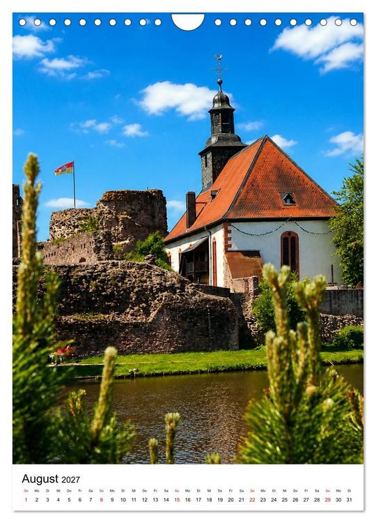 Produktbild: Dreieich Idyllen und Impressionen (Wandkalender 2027 DIN A4 hoch), CALVENDO Monatskalender