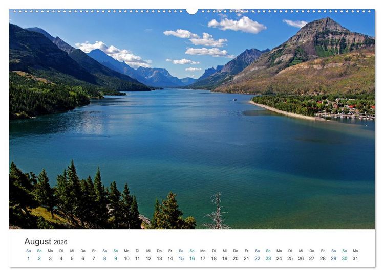 Produktbild: Reise durch Alberta und British Columbia (hochwertiger Premium Wandkalender 2026 DIN A2 quer), Kunstdruck in Hochglanz