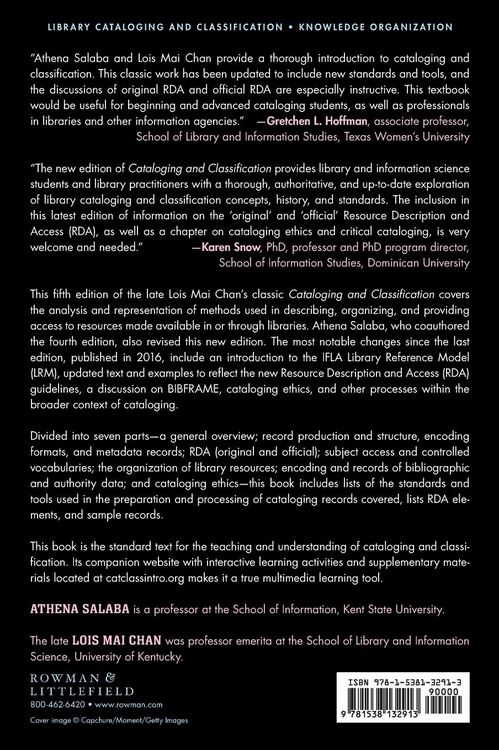 Produktbild: Cataloging and Classification