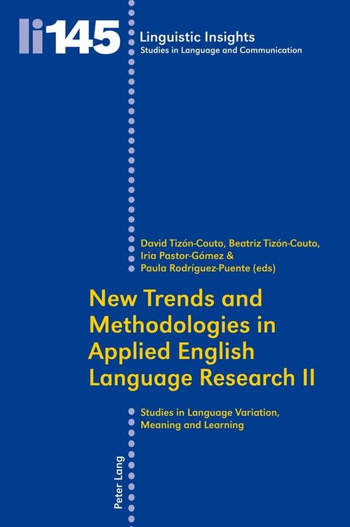 Produktbild: New Trends and Methodologies in Applied English Language Research II