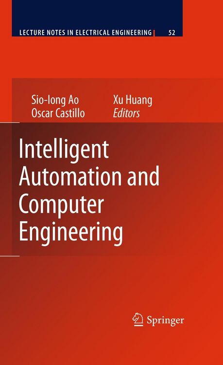 Produktbild: Intelligent Automation and Computer Engineering