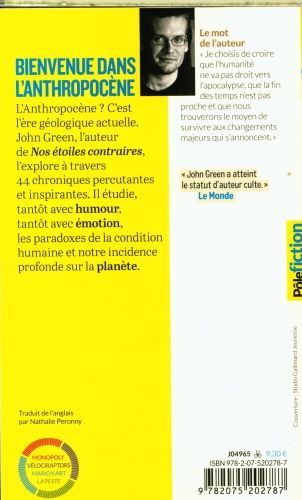 Produktbild: Bienvenue dans l'anthropoc&egrave;ne