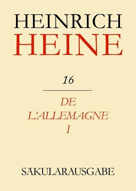 Produktbild: De l'Allemagne I