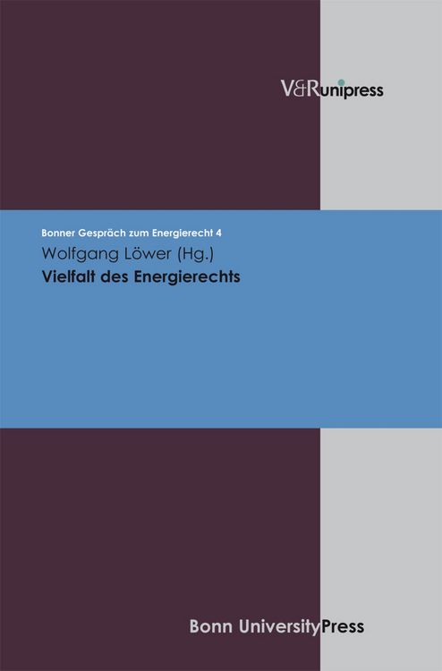 Produktbild: Vielfalt des Energierechts