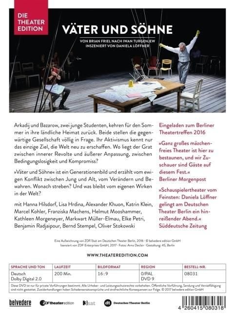 Produktbild: V&auml;ter und S&ouml;hne - Die Theater Edition