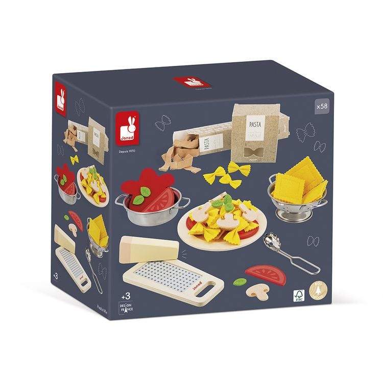 Produktbild: Pasta-Spielset &ndash; Italienischer Kochspa&szlig; mit 58 Teilen
