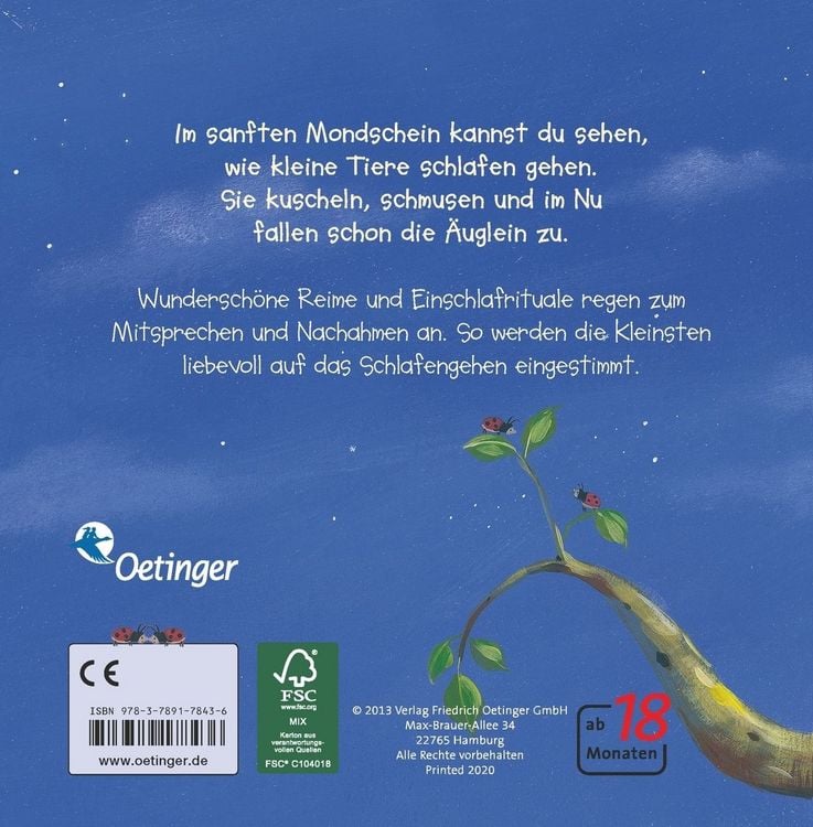 Produktbild: Wie kleine Tiere schlafen gehen