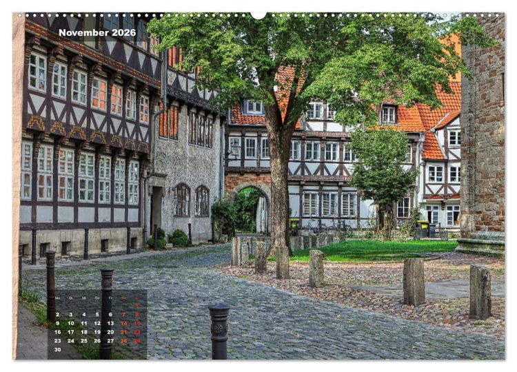 Produktbild: Braunschweiger Bilderbogen (hochwertiger Premium Wandkalender 2026 DIN A2 quer), Kunstdruck in Hochglanz
