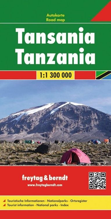 Produktbild: Tansania 1 : 1 300 000
