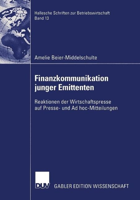 Produktbild: Finanzkommunikation junger Emittenten