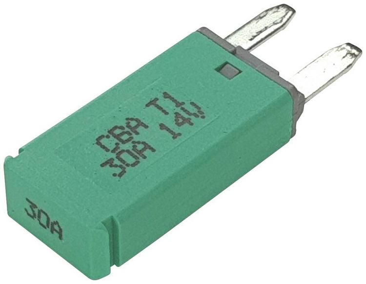 Produktbild: Hansor CBA1-3014 Sicherungsautomat Standard Flachsicherung 30A Gr&uuml;n 1St.