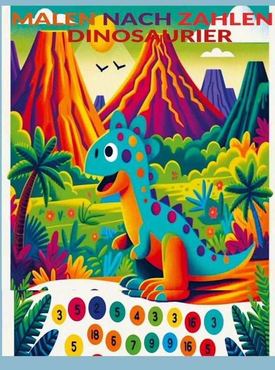 Produktbild: Malen nach Zahlen - Dinosaurier