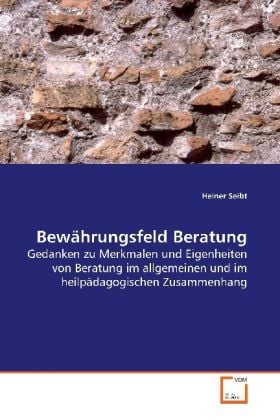 Produktbild: Seibt, H: Bew&auml;hrungsfeld Beratung