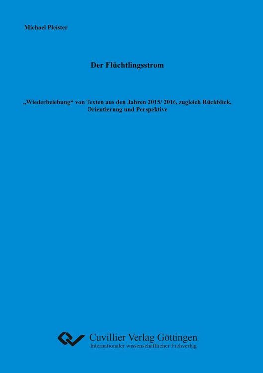Produktbild: Der Fl&uuml;chtlingsstrom