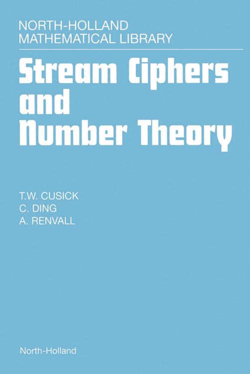 Produktbild: Stream Ciphers and Number Theory