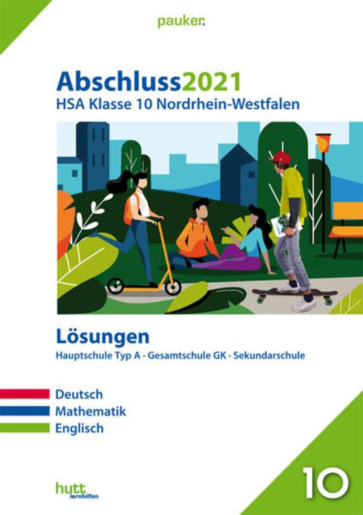 Produktbild: Abschluss 2021 - Hauptschulabschluss Klasse 10 Nordrhein-Westfalen L&ouml;sungen