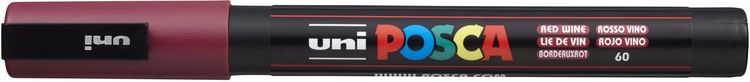 Produktbild: uni-ball Marker uni POSCA PC-3M weinrot
