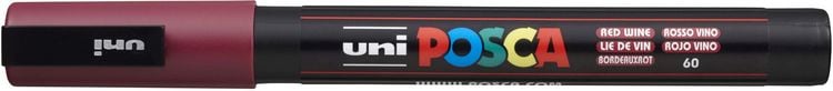Produktbild: uni-ball Marker uni POSCA PC-3M weinrot