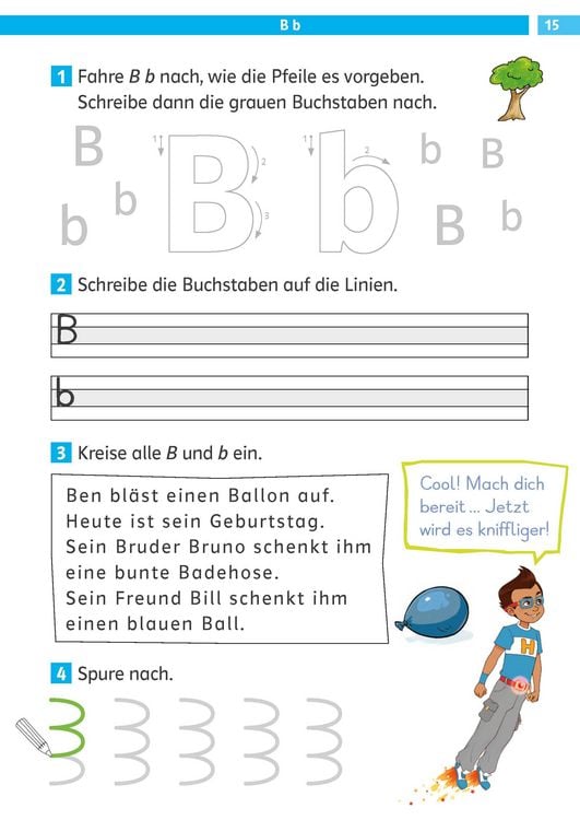 Produktbild: Die Deutsch-Helden ABC und Schwung&uuml;bungen 1. Klasse