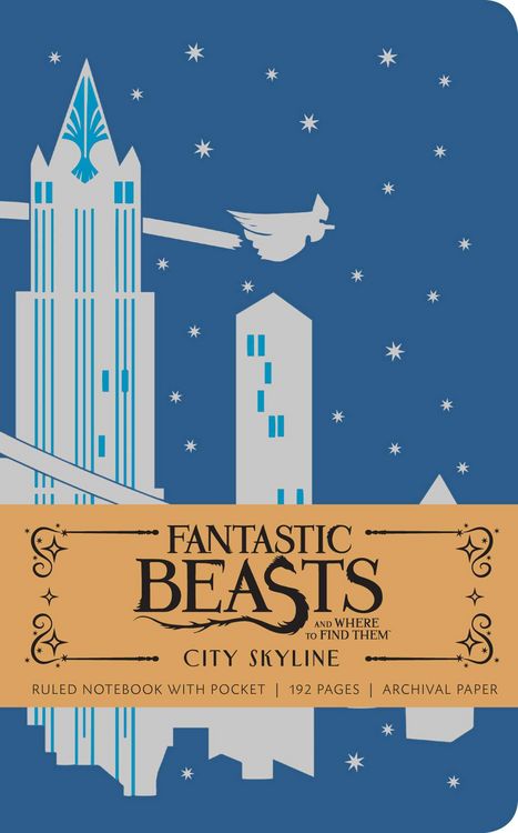 Produktbild: Fantastic Beasts and Where to Find Them: City Skyline Hardcover Ruled Notebook