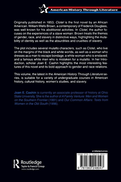 Produktbild: Clotel, or the President's Daughter