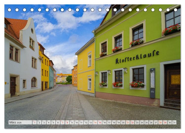 Produktbild: Oschatz Impressionen (Tischkalender 2026 DIN A5 quer), CALVENDO Monatskalender