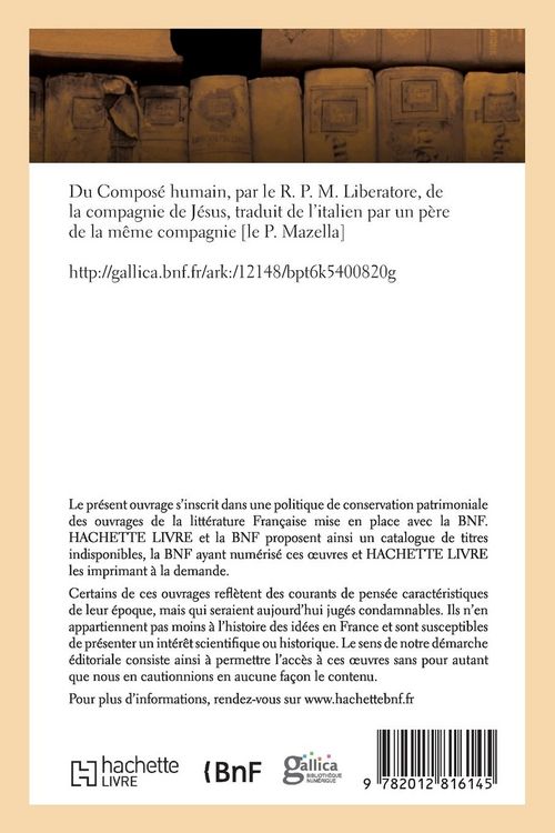 Produktbild: Du Compos&eacute; Humain
