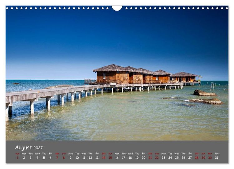 Produktbild: Vietnam`s most beautiful beaches (Wall Calendar 2027 DIN A3 landscape), CALVENDO 12 Month Wall Calendar
