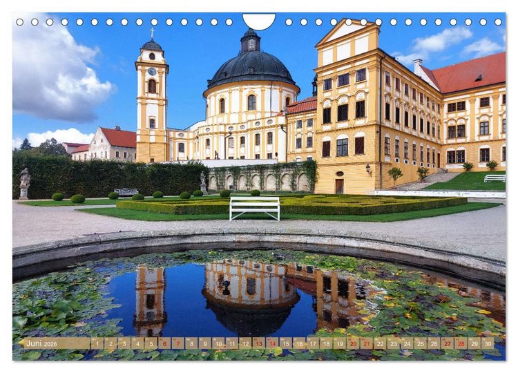 Produktbild: Trebitsch und Schloss Jarmeritz (Wandkalender 2026 DIN A4 quer), CALVENDO Monatskalender