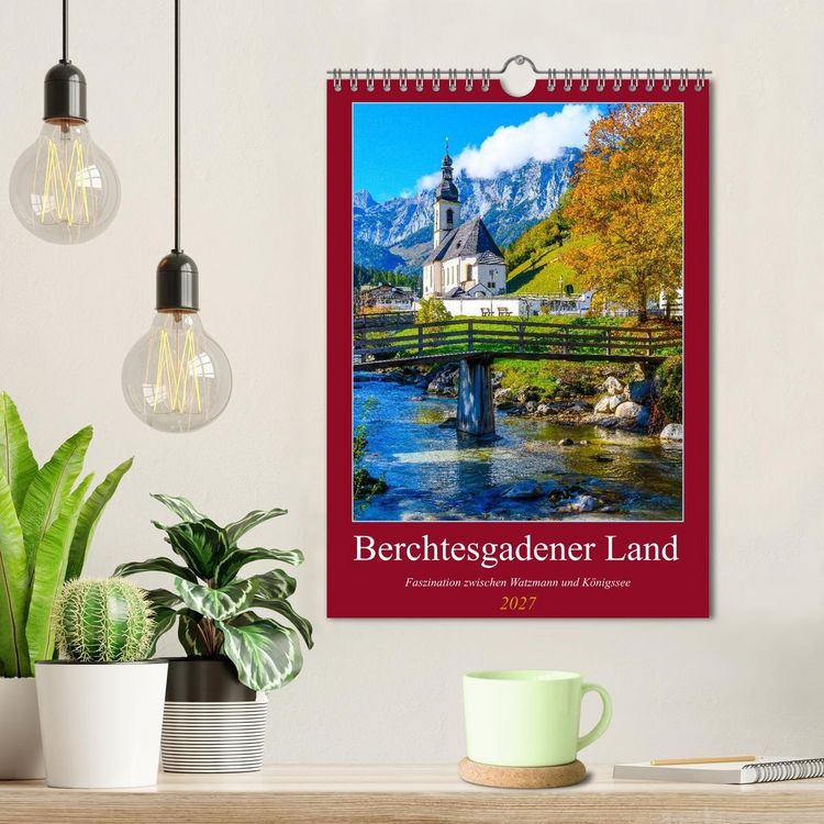 Produktbild: Berchtesgadener Land - Faszination zwischen Watzmann und K&ouml;nigssee (Wandkalender 2027 DIN A4 hoch), CALVENDO Monatskalender