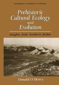 Produktbild: Prehistoric Cultural Ecology and Evolution
