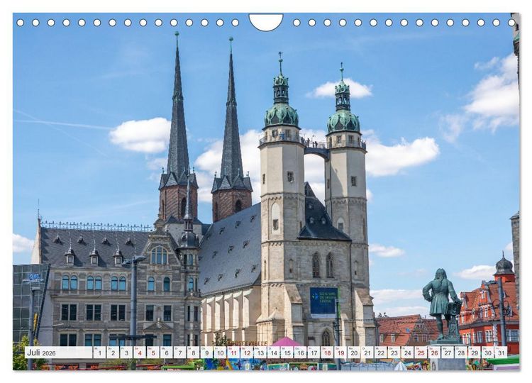 Produktbild: Sachsen-Anhalt - Eine Sch&ouml;nheit in der Mitte Deutschlands (Wandkalender 2026 DIN A4 quer), CALVENDO Monatskalender