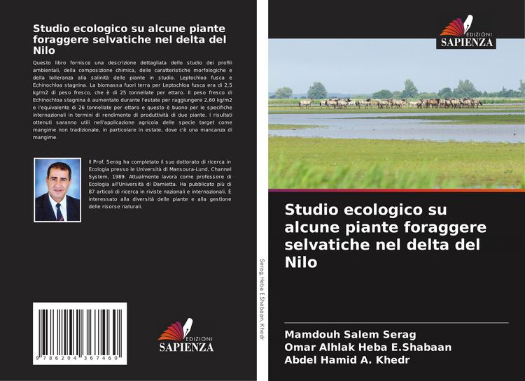 Produktbild: Studio ecologico su alcune piante foraggere selvatiche nel delta del Nilo