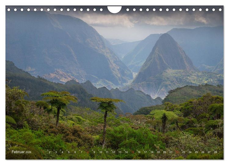 Produktbild: La R&eacute;union - Impressionen von Rolf Dietz (Wandkalender 2026 DIN A4 quer), CALVENDO Monatskalender