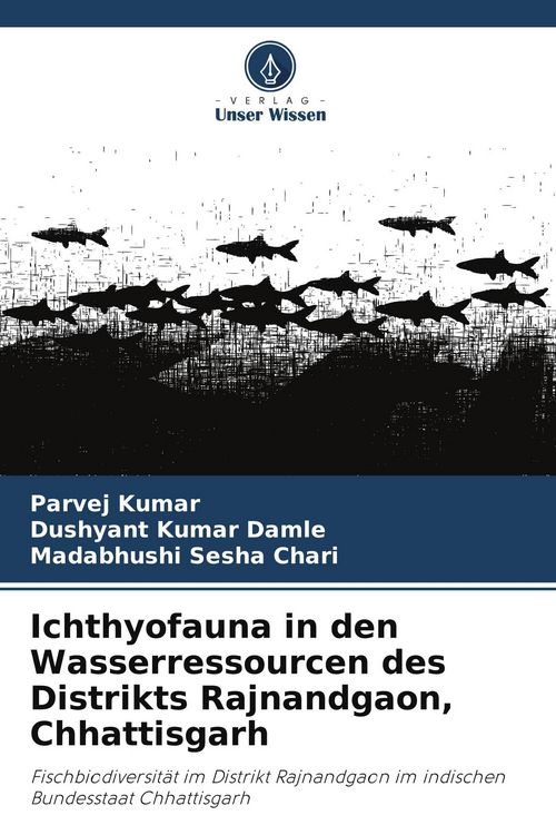 Produktbild: Ichthyofauna in den Wasserressourcen des Distrikts Rajnandgaon, Chhattisgarh
